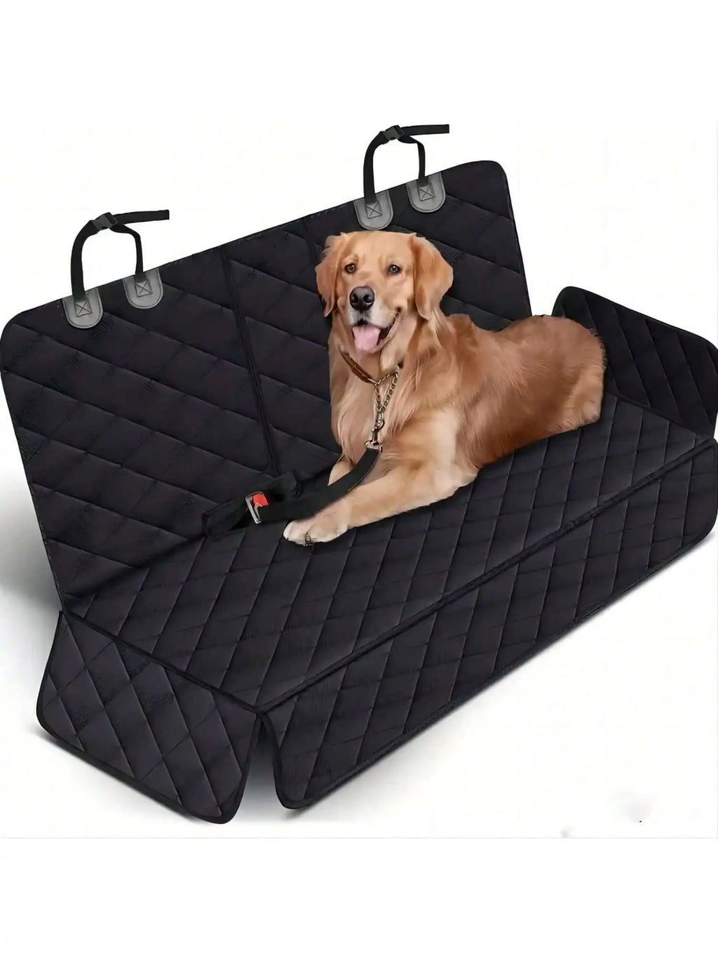 Waterproof Dog Car Seat Cover with Armrest Access