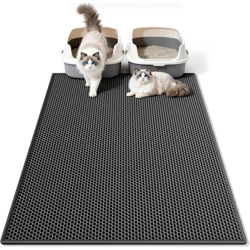 Honeycomb Double-Layer Cat Litter Trapping Mat