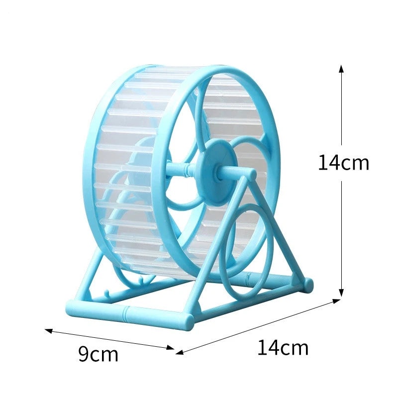 Silent Spinning Exercise Wheel for Hamsters & Small Pets
