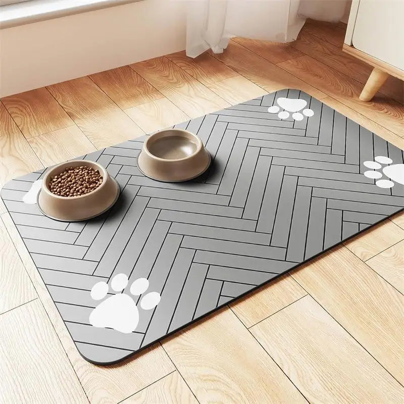Diatomite Quick-Dry Absorbent Pet Placemat