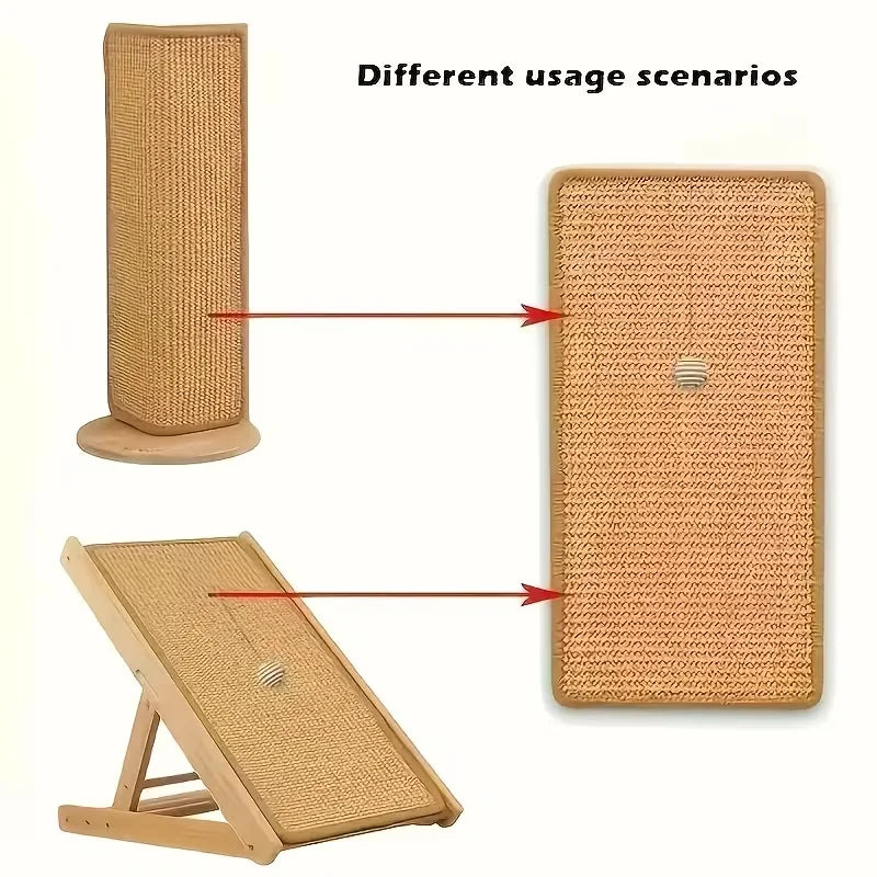 Cat Sisal Scratching Pad – Durable Natural Scratch Mat for Indoor Cats