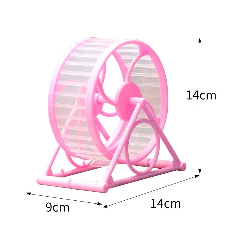 Silent Spinning Exercise Wheel for Hamsters & Small Pets
