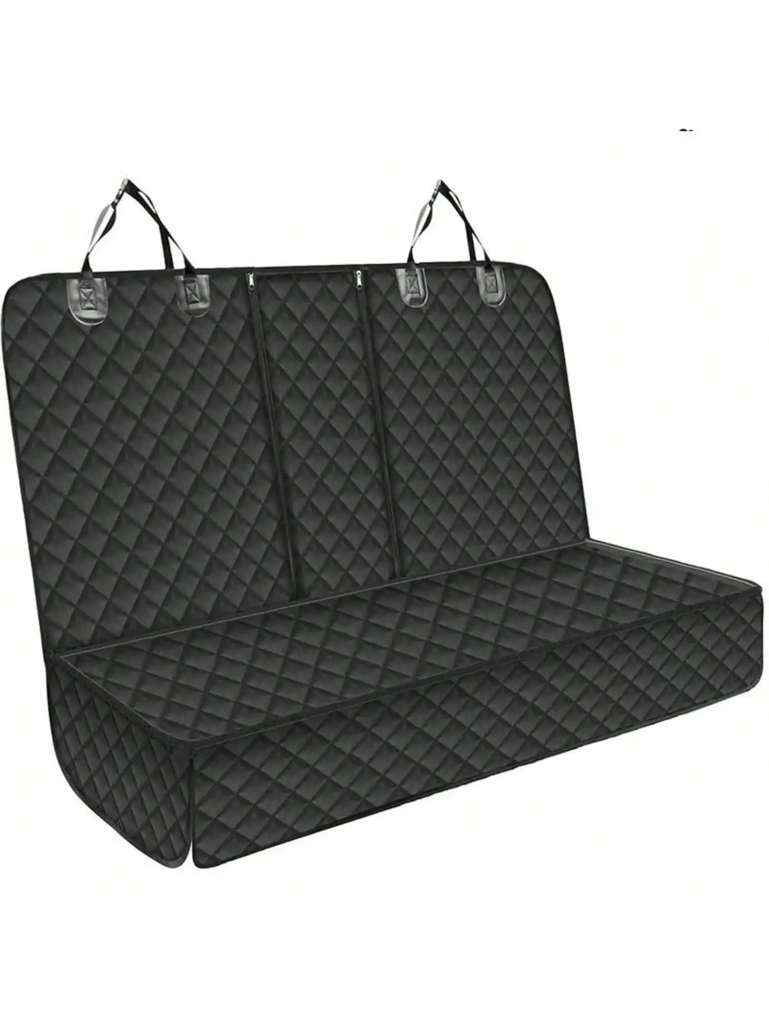 Waterproof Dog Car Seat Cover with Armrest Access