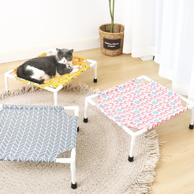 Breathable Cooling Cat Hammock Bed for Warm Weather