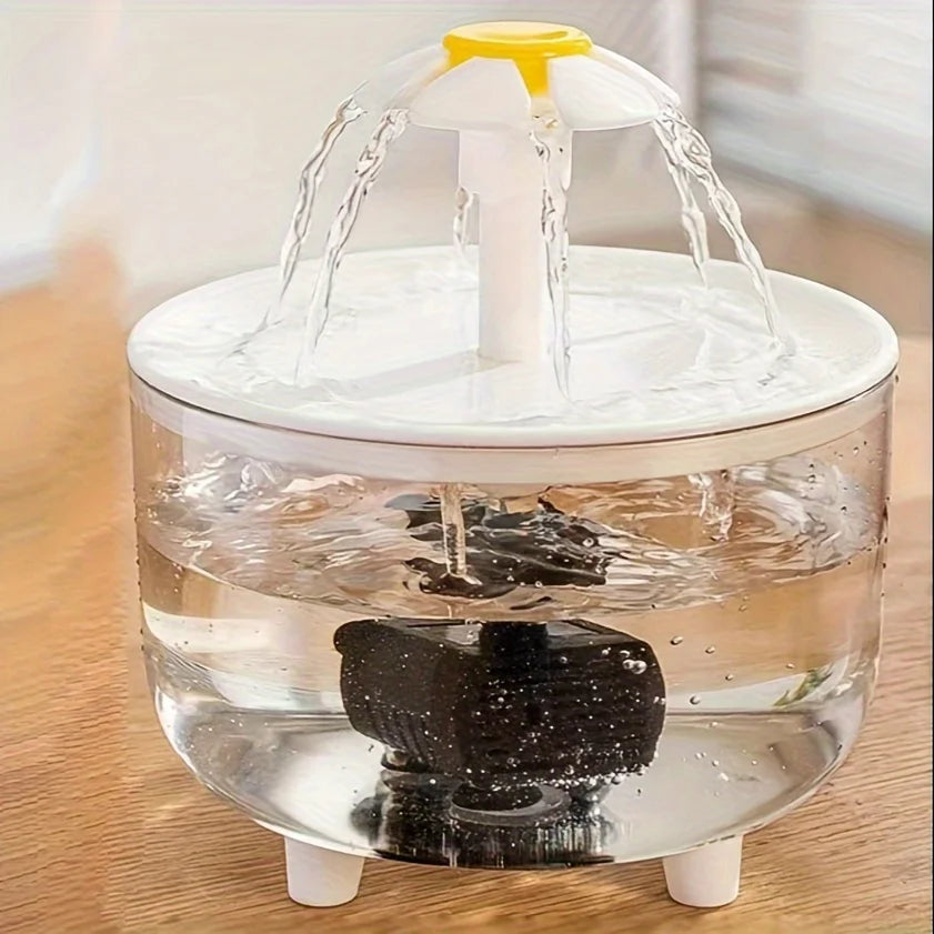 1L USB Electric Pet Water Fountain with Filter