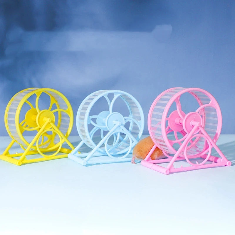 Silent Spinning Exercise Wheel for Hamsters & Small Pets