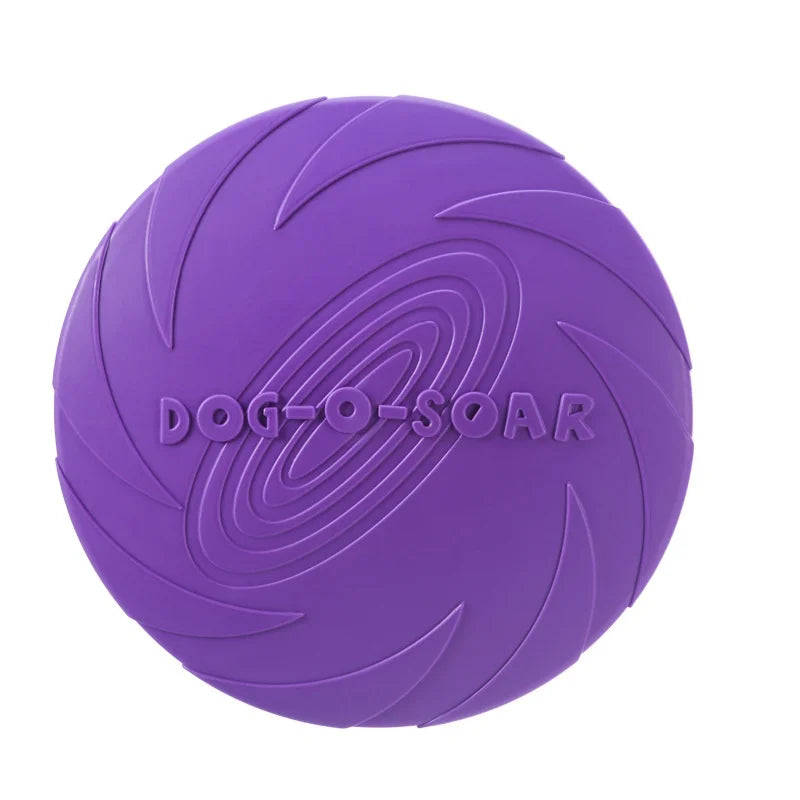 Chew-Resistant Interactive Flying Disc Toy for Dogs & Cats