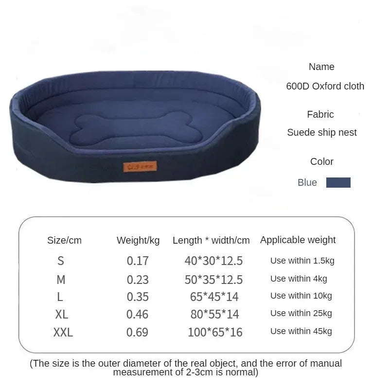 Fluffy Warm Winter Dog Bed Cushion for All Sizes
