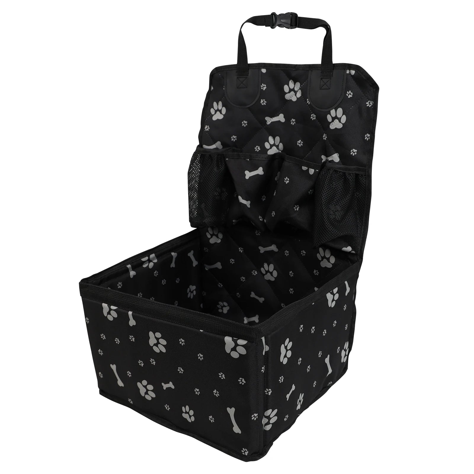 Non-Slip Dog Car Seat Cover with Storage Pockets