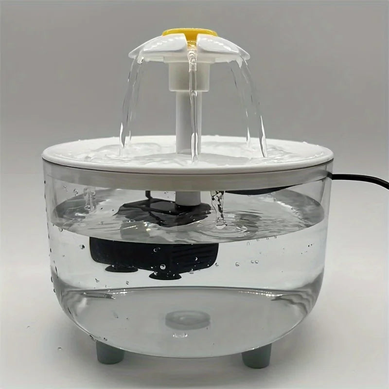 1L USB Electric Pet Water Fountain with Filter