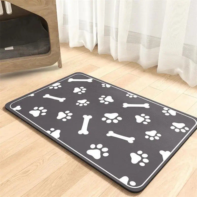 Diatomite Quick-Dry Absorbent Pet Placemat