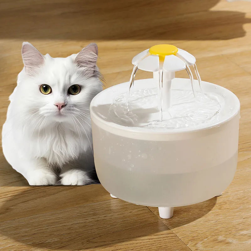 1L USB Electric Pet Water Fountain with Filter