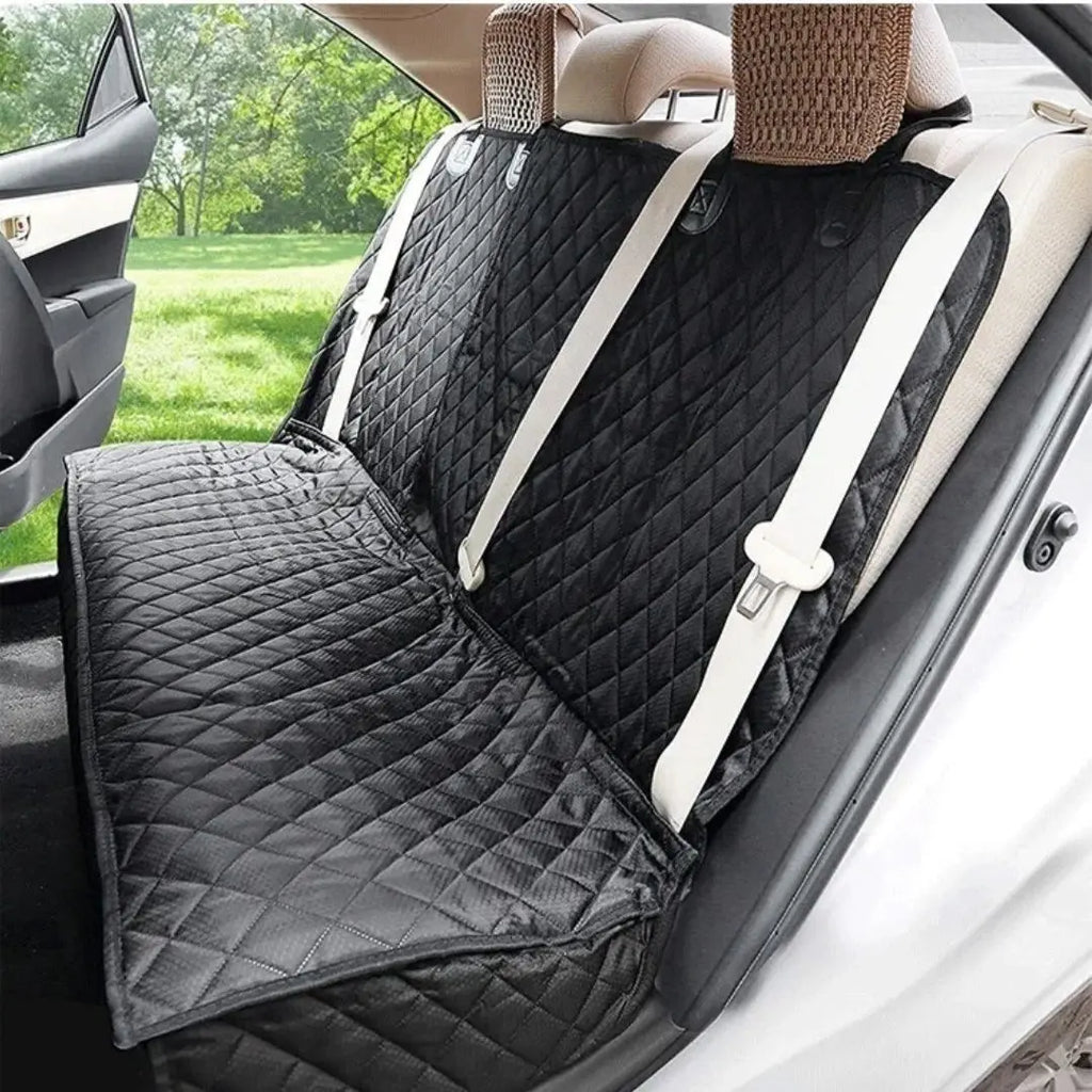 Waterproof Dog Car Seat Cover with Armrest Access