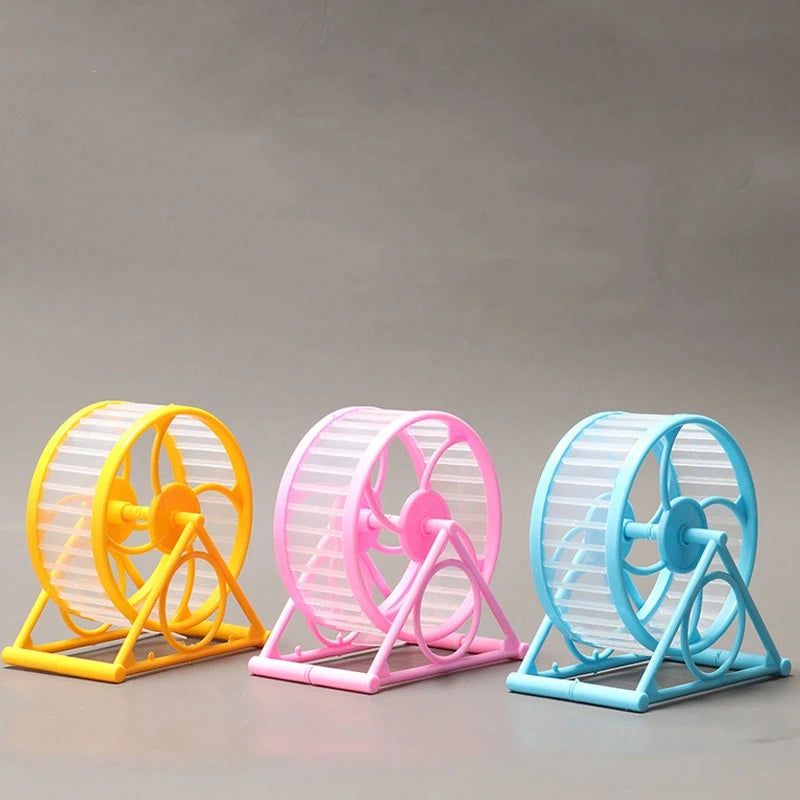 Silent Spinning Exercise Wheel for Hamsters & Small Pets