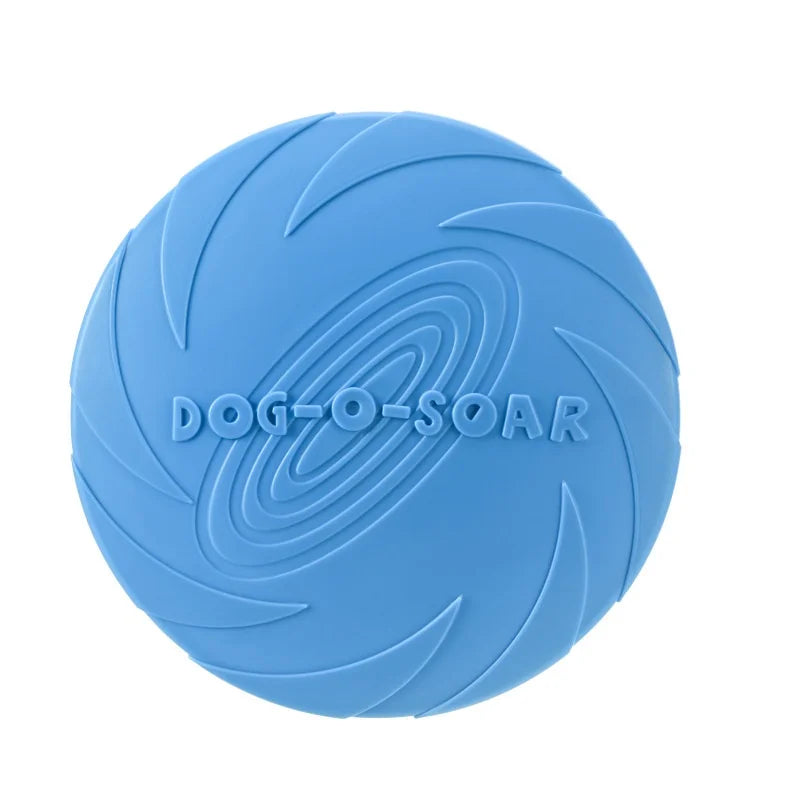 Chew-Resistant Interactive Flying Disc Toy for Dogs & Cats
