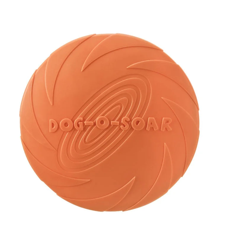 Chew-Resistant Interactive Flying Disc Toy for Dogs & Cats