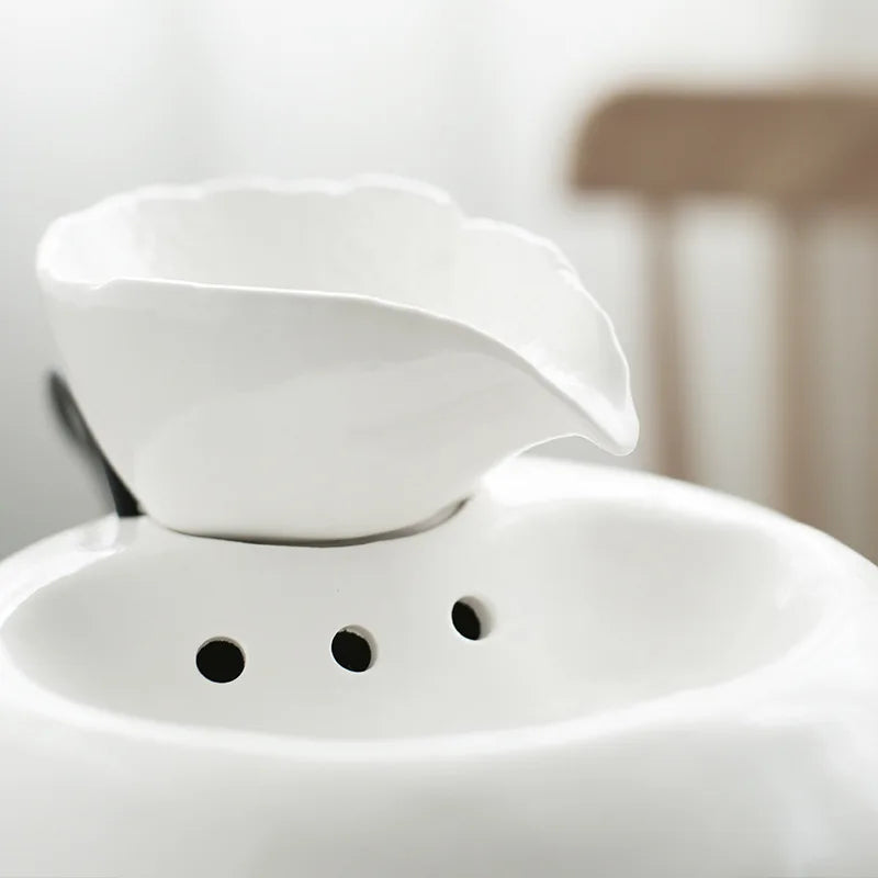 Ceramic Automatic Circulating Cat Water Fountain