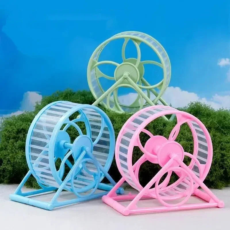 Silent Spinning Exercise Wheel for Hamsters & Small Pets