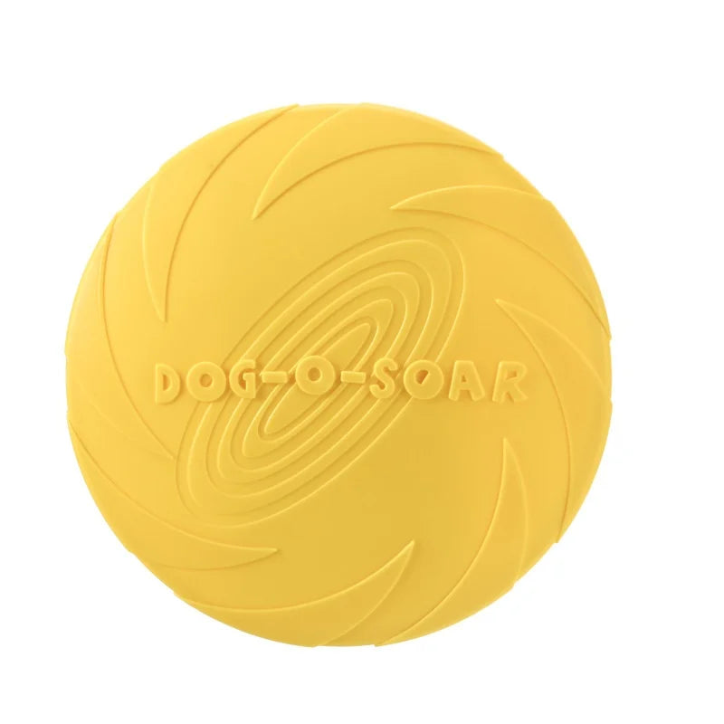 Chew-Resistant Interactive Flying Disc Toy for Dogs & Cats