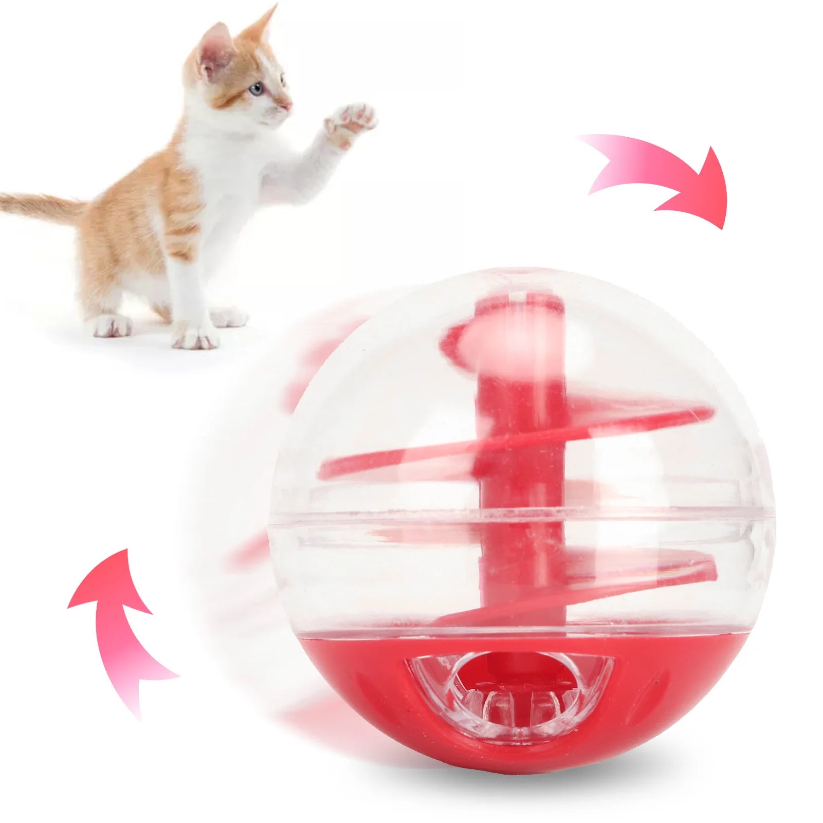 Bite-Resistant Treat Puzzle Slow Feeder for Kittens