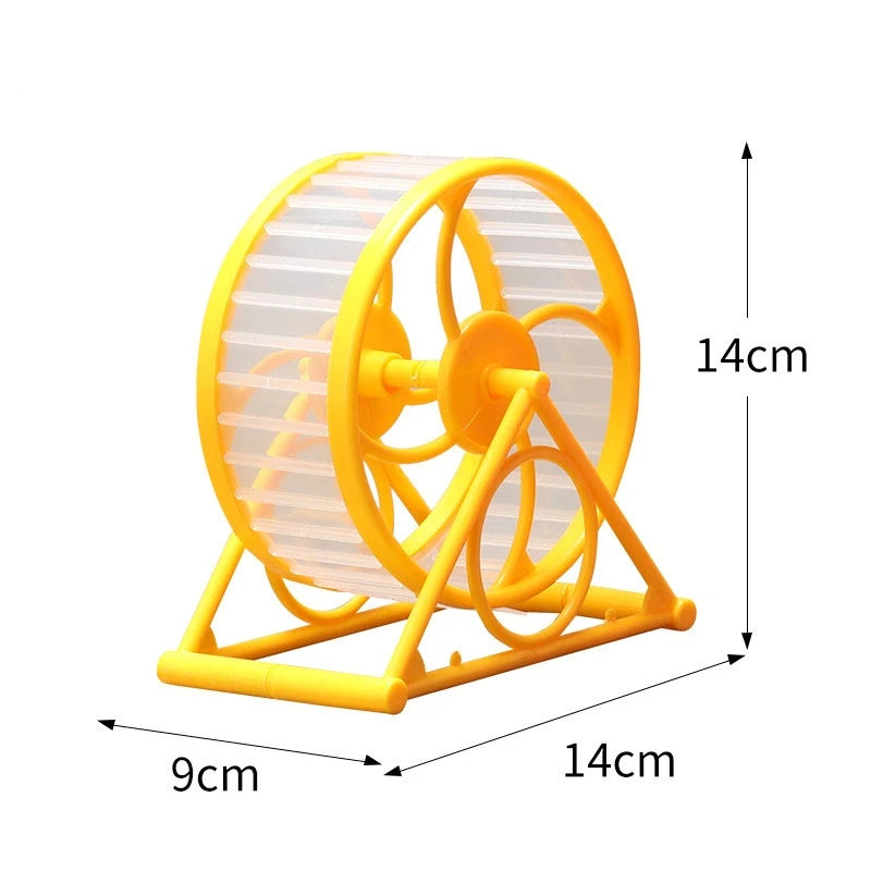 Silent Spinning Exercise Wheel for Hamsters & Small Pets