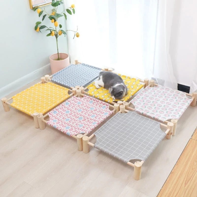 Breathable Cooling Cat Hammock Bed for Warm Weather