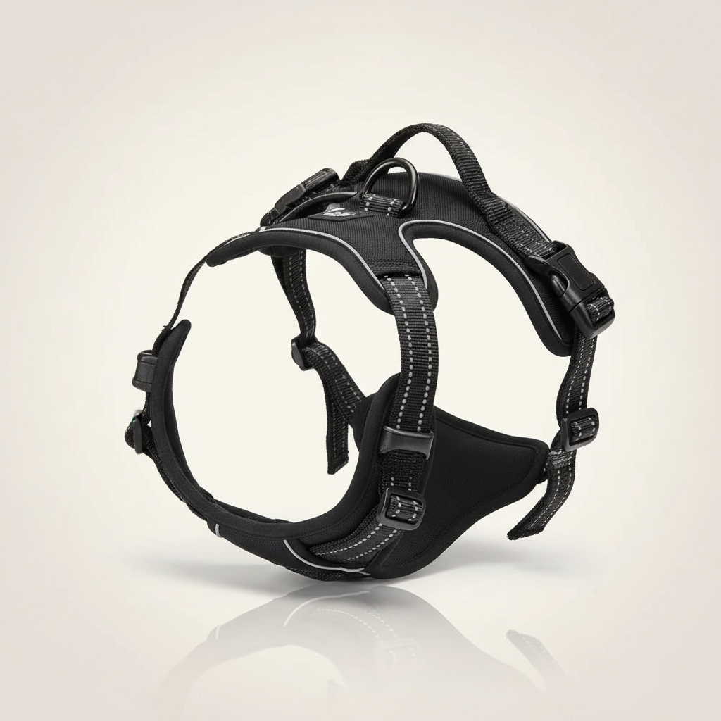 Clean product shot of the harness