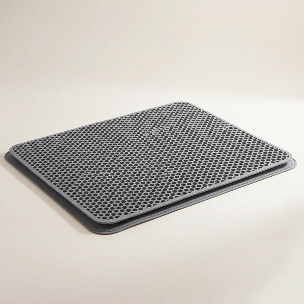 Clean product shot of the litter mat