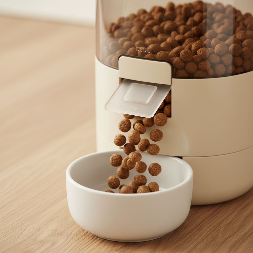 Close-up - 2-in-1 Gravity Pet Feeder