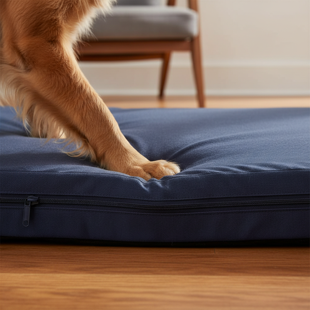 Close-up - Orthopedic Memory Foam Dog Bed