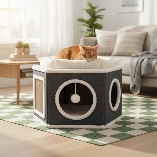 Lifestyle - 4-Season Multi-Level Cat House